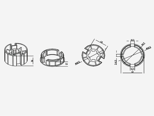 A2424 63mm Gal and Ziptrak